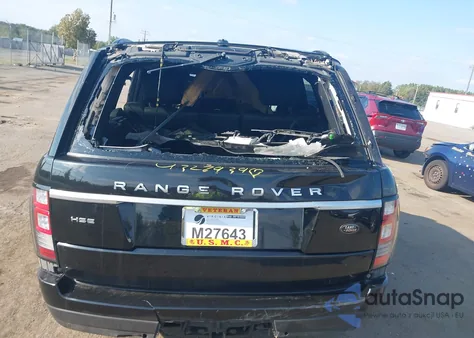 2013 Land Rover Range Rover Hse из США, поврежденный, VIN SALGS2DF2DA120135